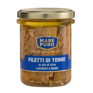 Filetti di tonno all'olio di oliva