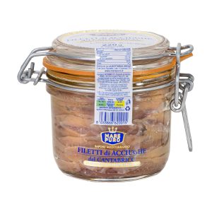 Filetti di Acciughe del Cantabrico 220g