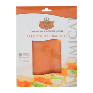 Salmone affumicato mare puro 200 gr