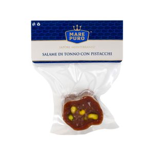 Salame di tonno con Pistacchi